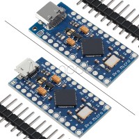 Плата Розробника Arduino Pro Micro на  ATmega32U4 Micro-USB Type-C