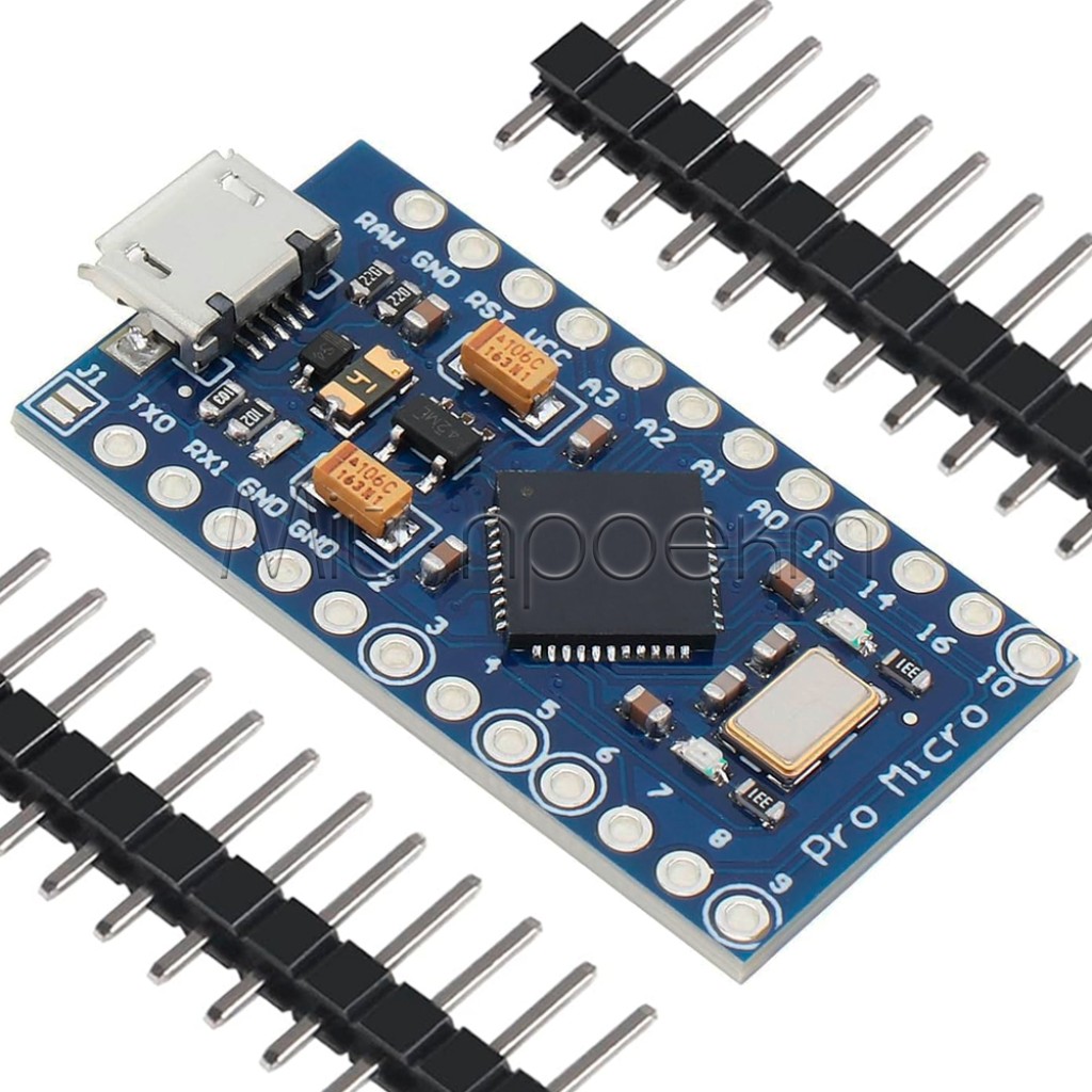 Плата разработчика Arduino Pro Micro на  ATmega32U4 Micro-USB Type-C