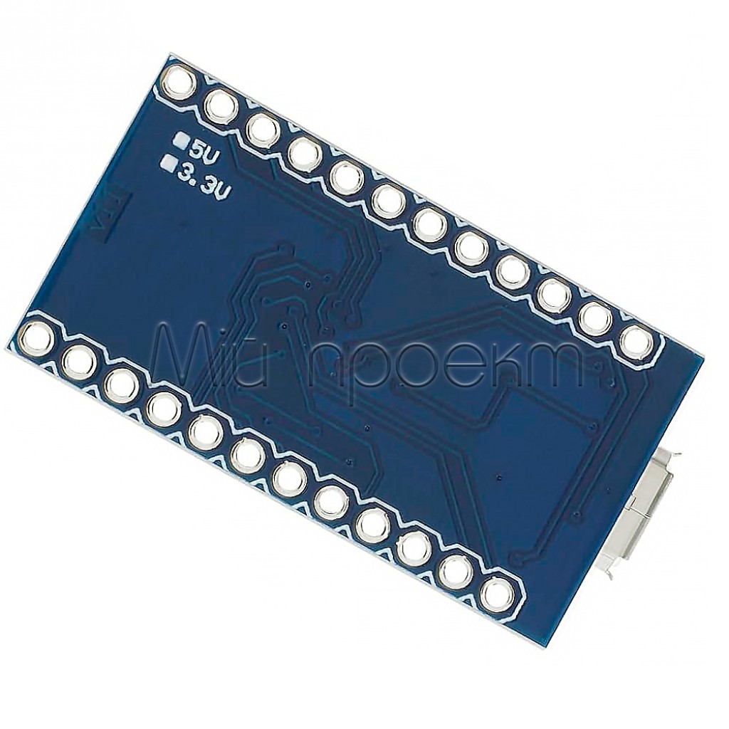 Плата разработчика Arduino Pro Micro на  ATmega32U4 Micro-USB Type-C