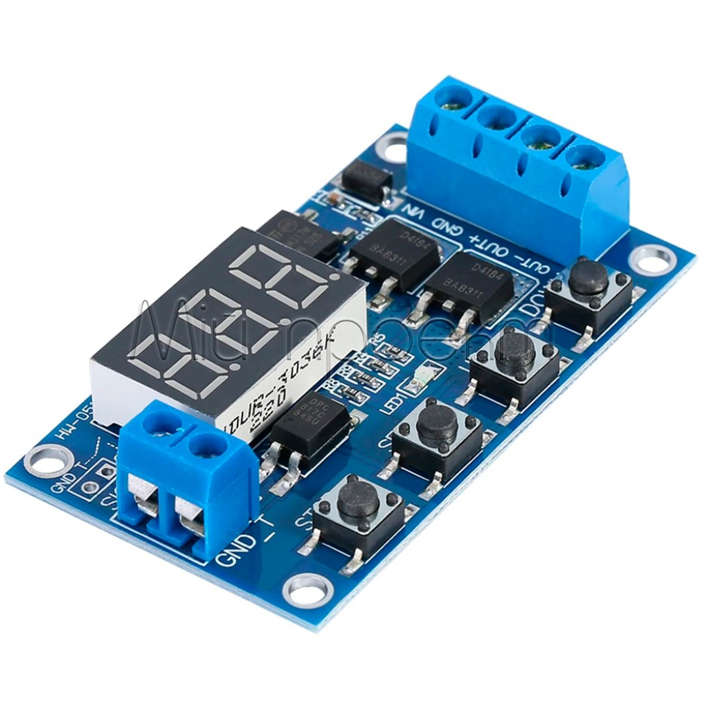 Программируемое реле времени на MOSFET транзисторах XY-J02