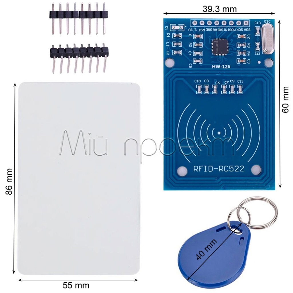 MFRC-522 RC522 RFID RF IC радиочастотный модуль с карточкой
