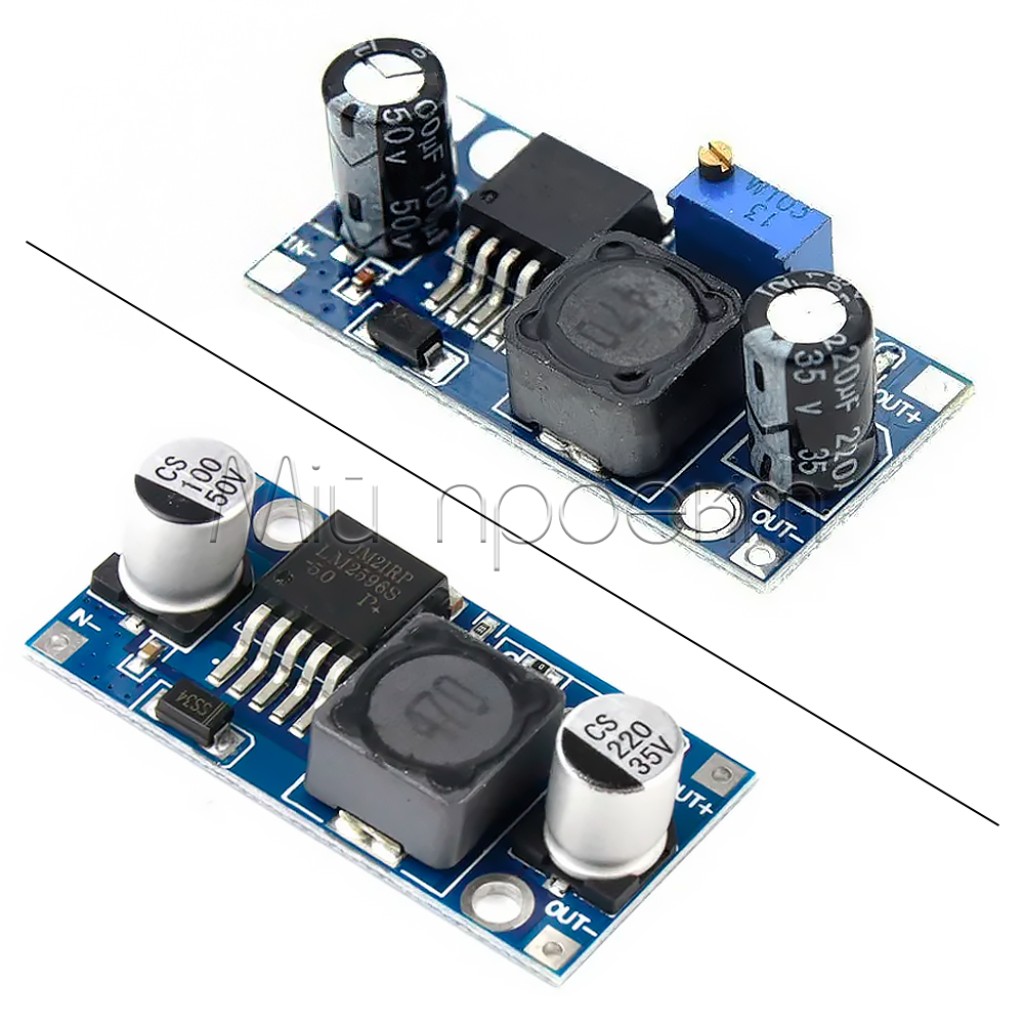 LM2596S DC-DC знижуючий модуль напруги регулюваний