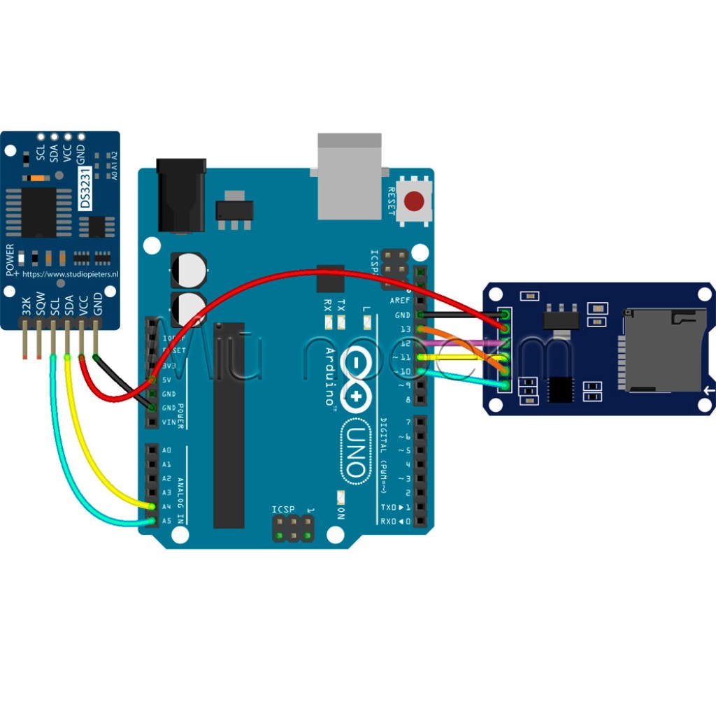 SPI адаптер для MicroSD карт 