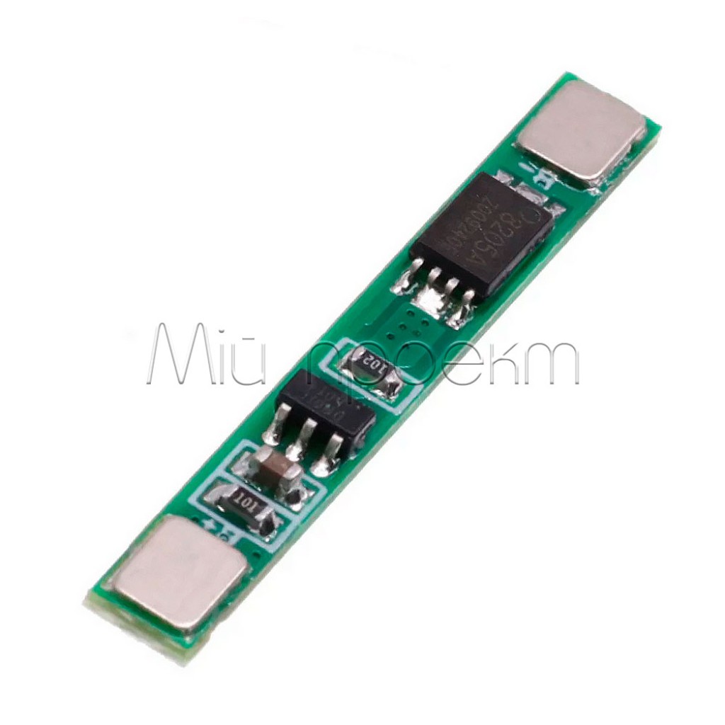 BMS 1S (3A 4.2V) Контроллер заряда, разряда Li-ion батарей