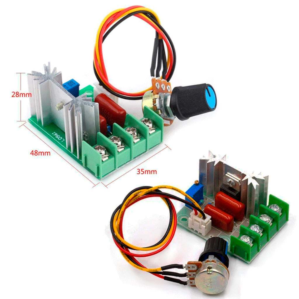 Симисторный регулятор мощности BTA-16 AC 220V 2000W