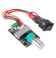 ШИМ-регулятор оборотов двигателя DC с реверсивным управлением (6-12-24В) 3А