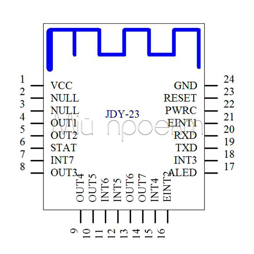 Модуль JDY-23A✨Bluetooth-UART