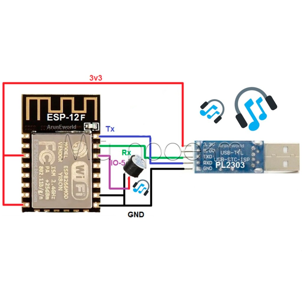 Модуль ESP8266-12F Wi-Fi