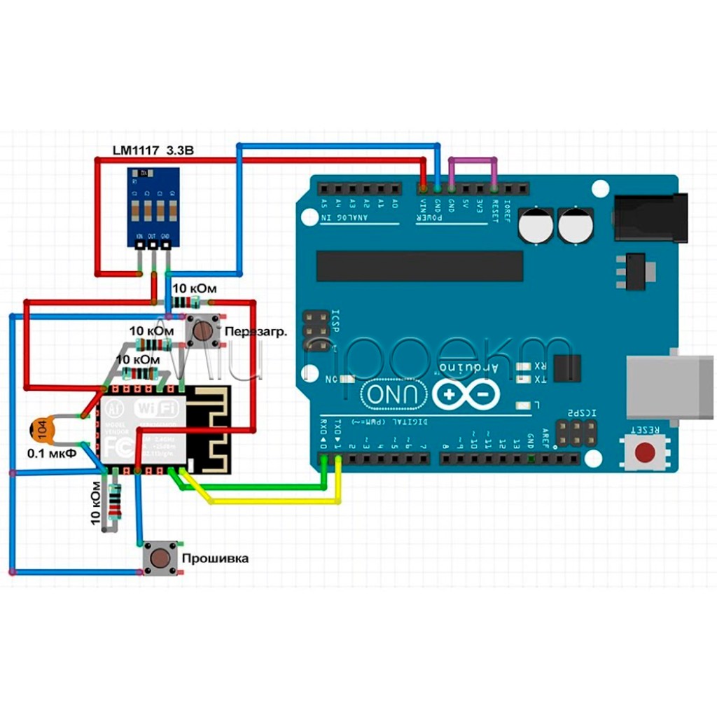 Модуль ESP8266-12F Wi-Fi