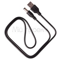 Кабель-переходник USB к DC5.5х2.1 (кабель питания)