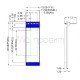 OLED LCD ЖК дисплей 0.91" 128x32 IIC