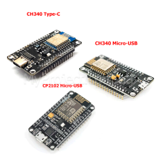 ESP8266 CH340 CP2102 Wi-Fi (вайфай) Плата NodeMCU MicroUSB / TypeC