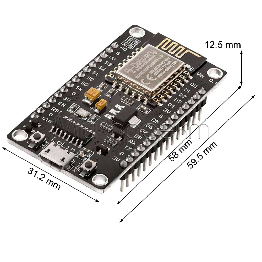 ESP8266 CH340✨WiFi Плата NodeMCU✨MicroUSB / TypeC