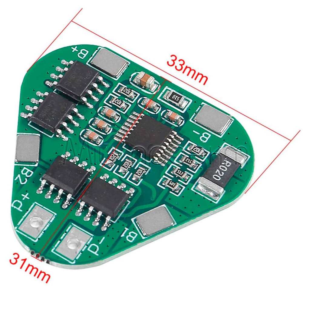 HX-3S-03 BMS Контроллер Заряда треугольный (8A 12V)