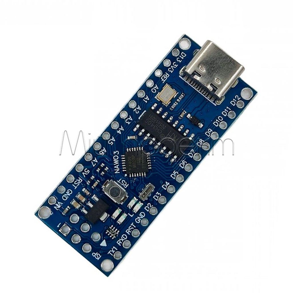 Плата Розробника Nano V3.0 AtMega328P TypeC