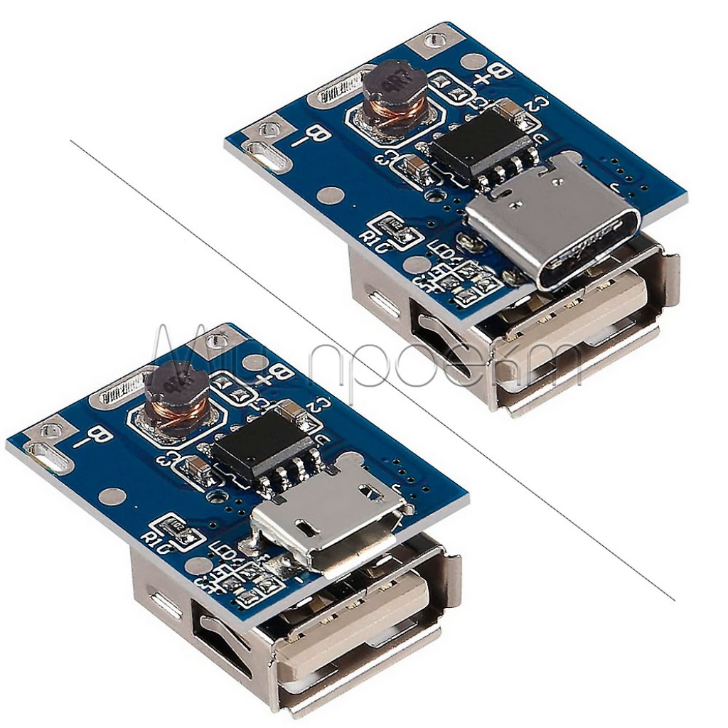 134N3P✨Контроллер заряда Li-ion аккумуляторов (powerbank) с Micro-USB / Type-C