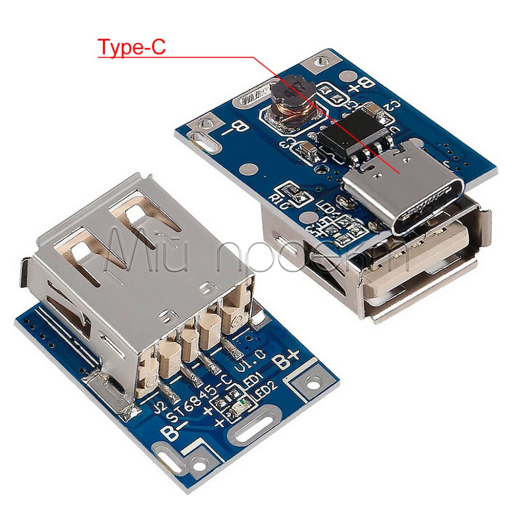 134N3P✨Контроллер заряда Li-ion аккумуляторов (powerbank) с Micro-USB / Type-C