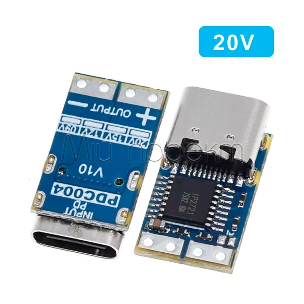 Модуль триггер PDC004 Type-C 9V/12V-15V/20V