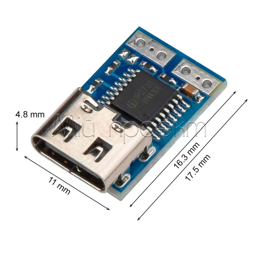 Модуль триггер PDC004 Type-C 9V/12V-15V/20V