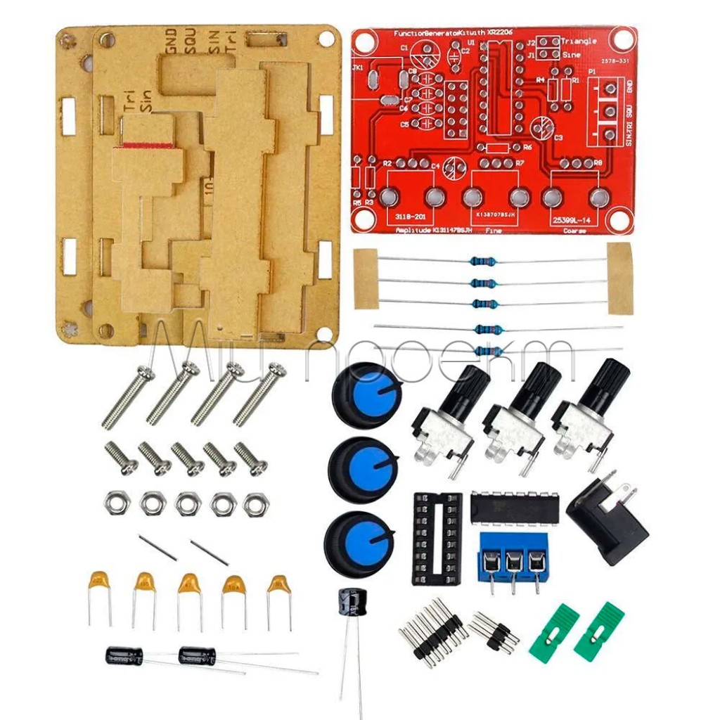 XR2206 Генератор сигналов (набор DIY с корпусом)