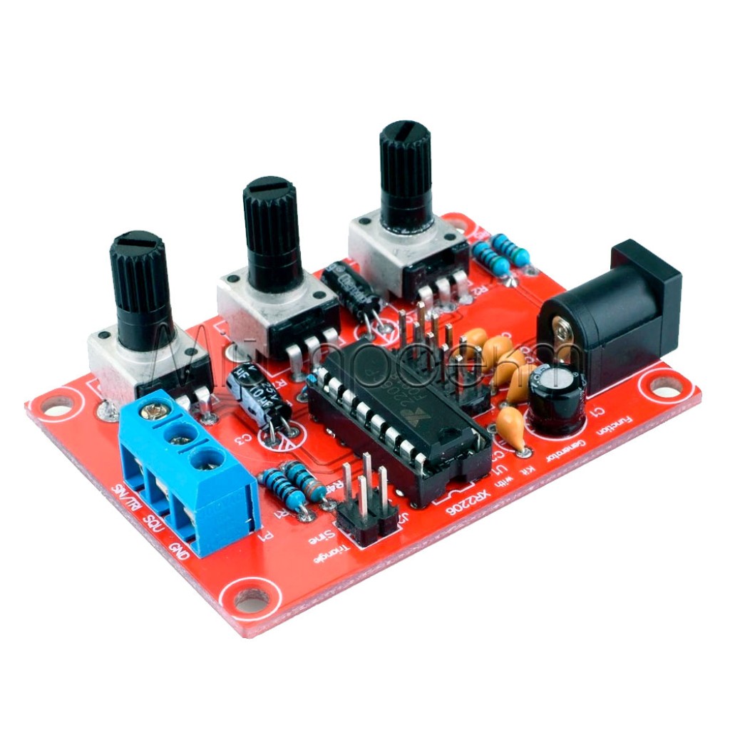 XR2206 Генератор сигналов (набор DIY с корпусом)