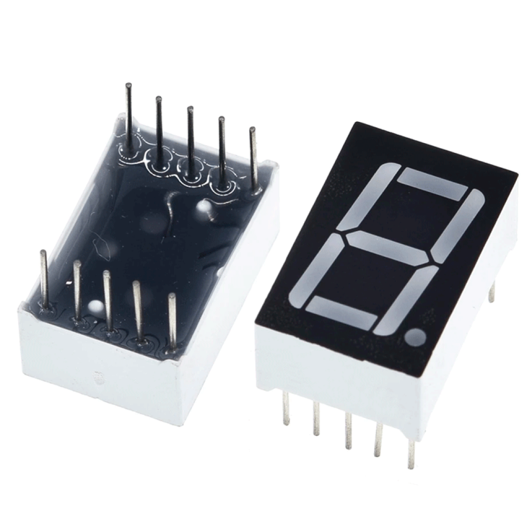 5161AS / 5161BS семисегментный индикатор 0.56 дюйма