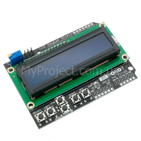 Дисплей LCD1602 KEYPAD SHIELD із кнопками