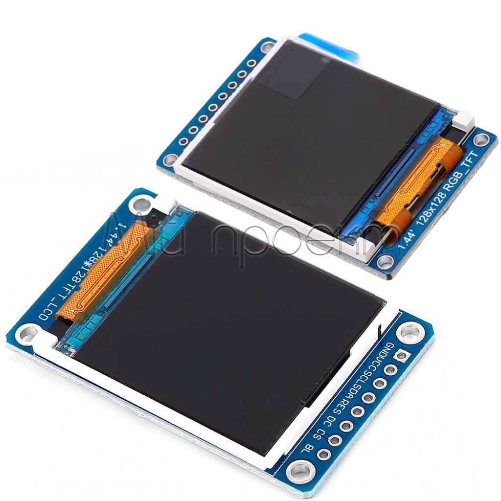 LCD TFT дисплей ST7735S 1.8 дюйма/1.44 дюйма