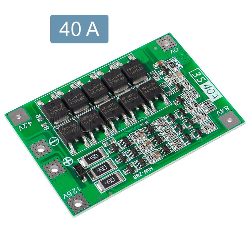 HX-3S-FL 25A 40А 60А✨BMS модуль з балансуванням