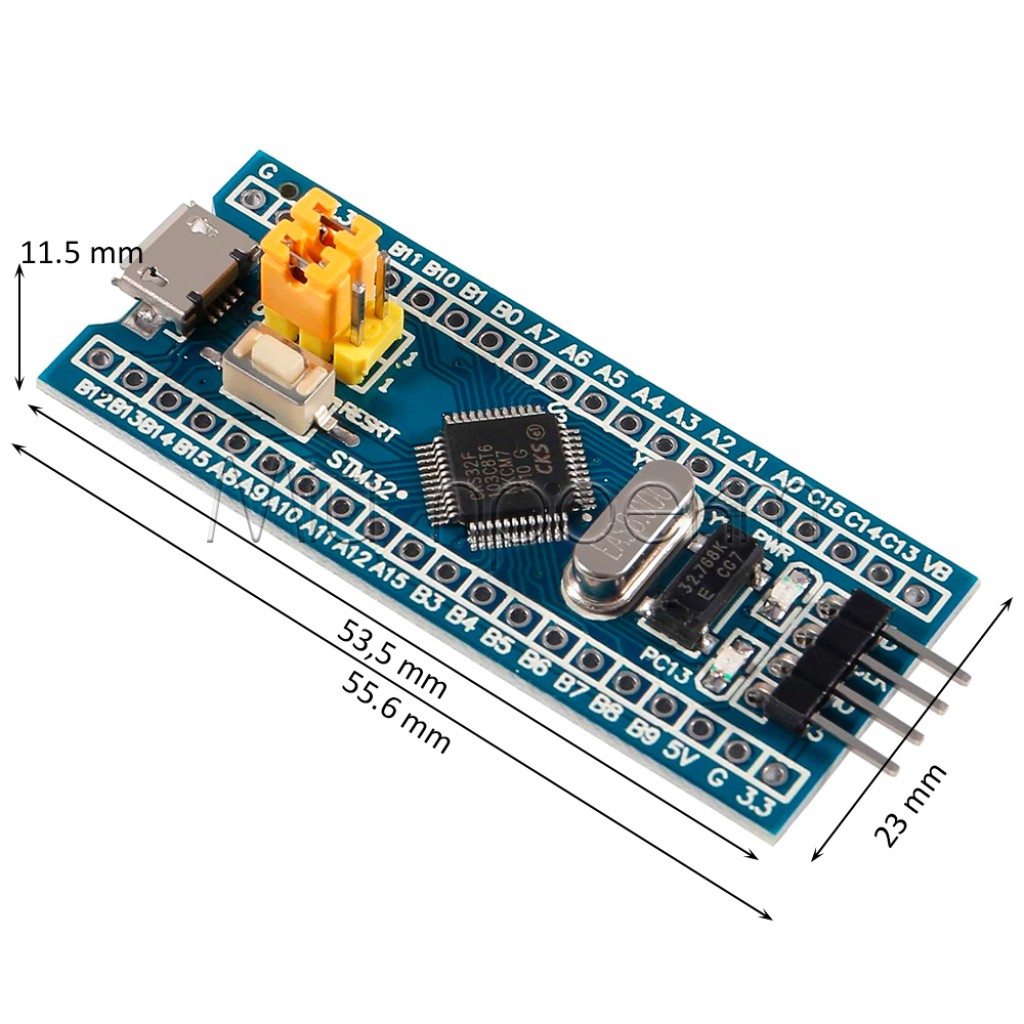 Плата разработчика CH32F103C8T6 (аналог STM32F103C8T6)