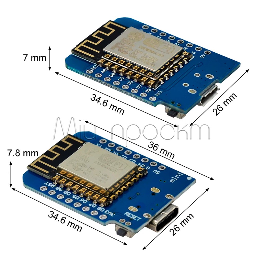 ESP8266  Wemos D1 Mini FT232 NodeMcu Lua Wi-Fi