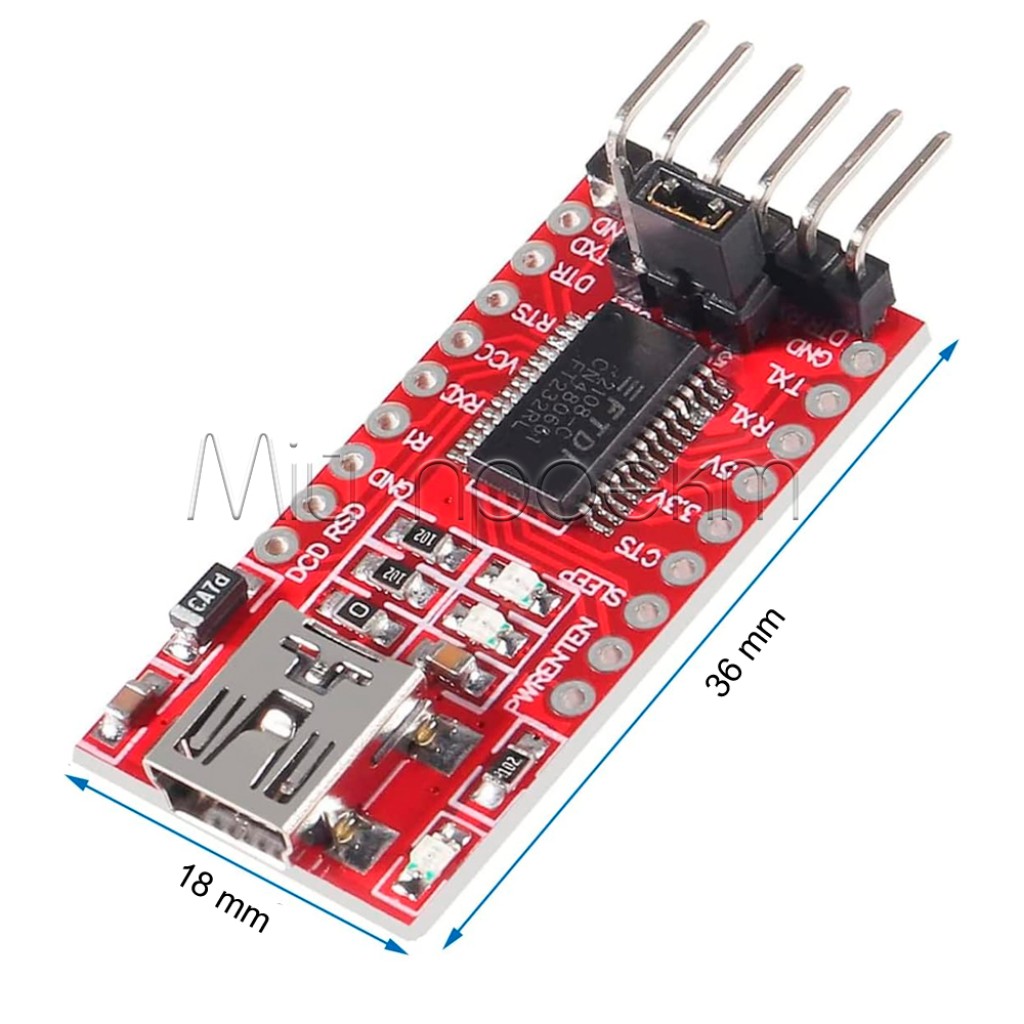 Конвертер USB - UART TTL FT232RL 