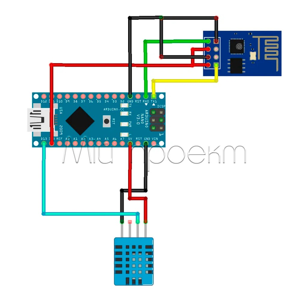 ESP8266 Wi-Fi модуль ESP-01 ESP-01S