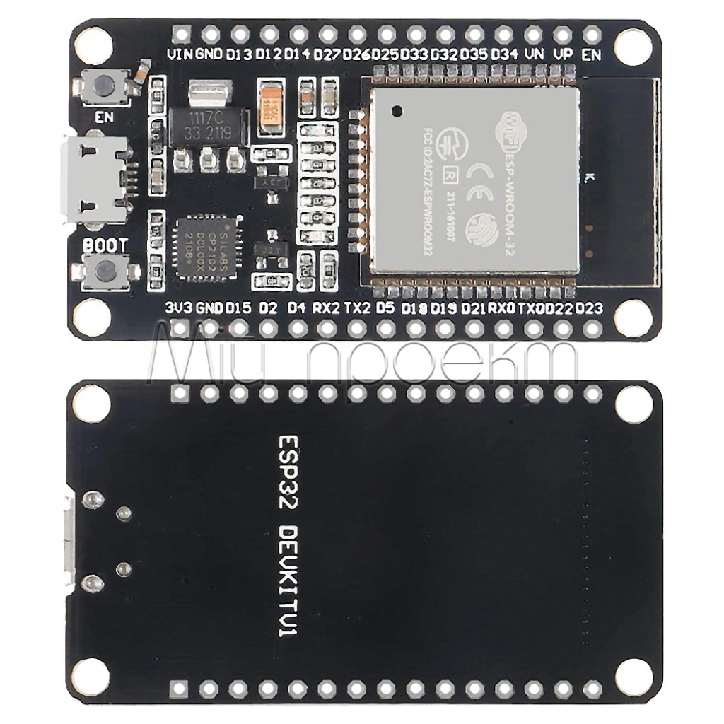 Плата разработчика ESP-WROOM-32 (ESP-32S) CP2102
