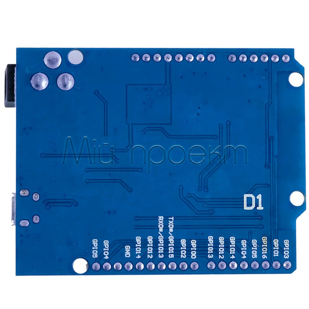 Плата разработчика WeMos D1 Wi-Fi (ESP8266) Micro-USB