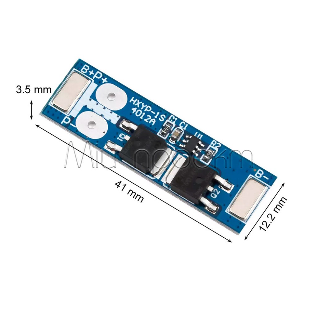 HXYP-1S-4012A Контроллер BMS 12А (3.2В) (1S LiFePO4)