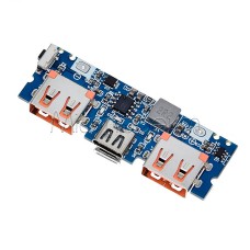 LX-LBU2C Плата модуль powerbank 2,4 А type-С (2 usb виходи)