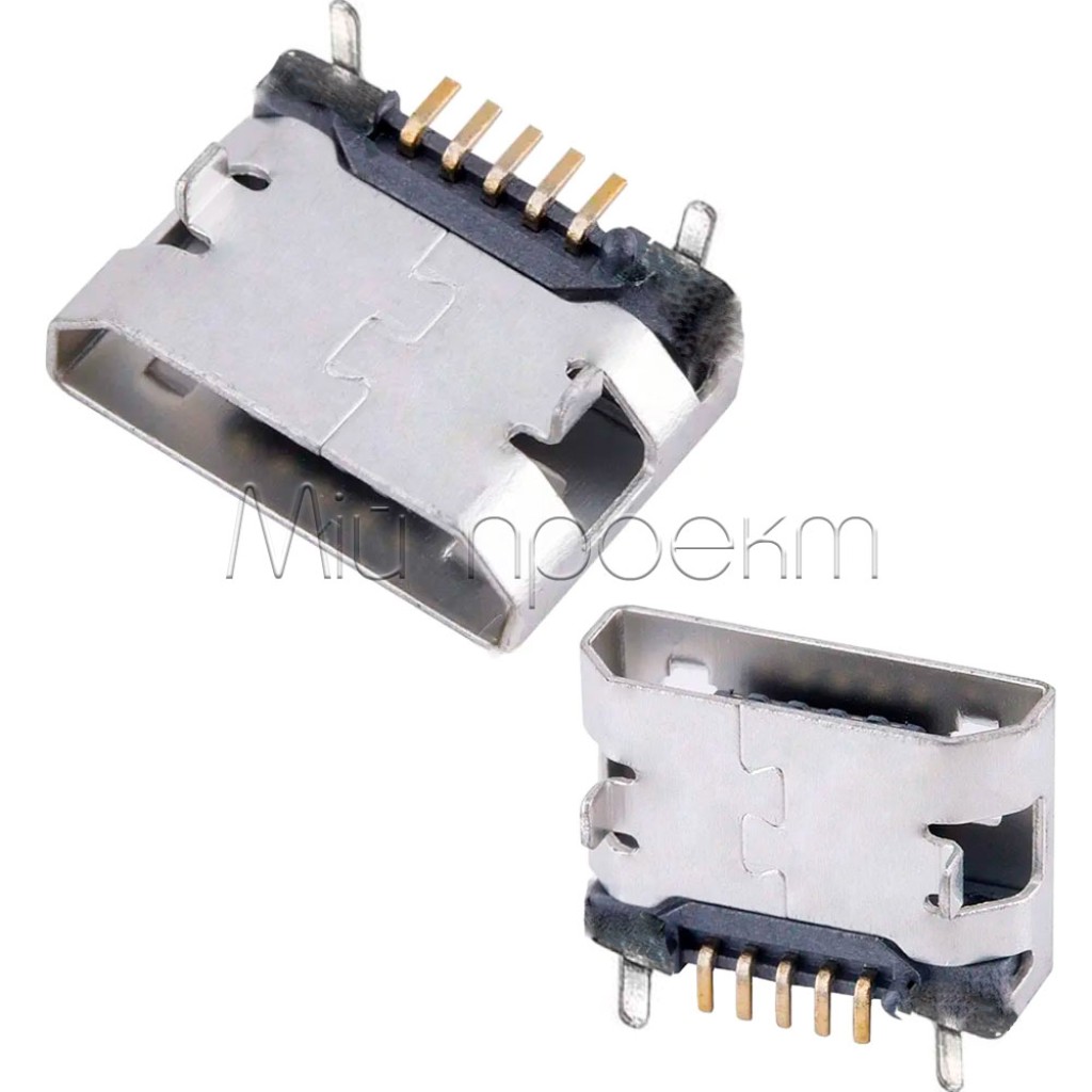 MK5B гнездо (разъем) Micro-USB (5pin 5,9мм)