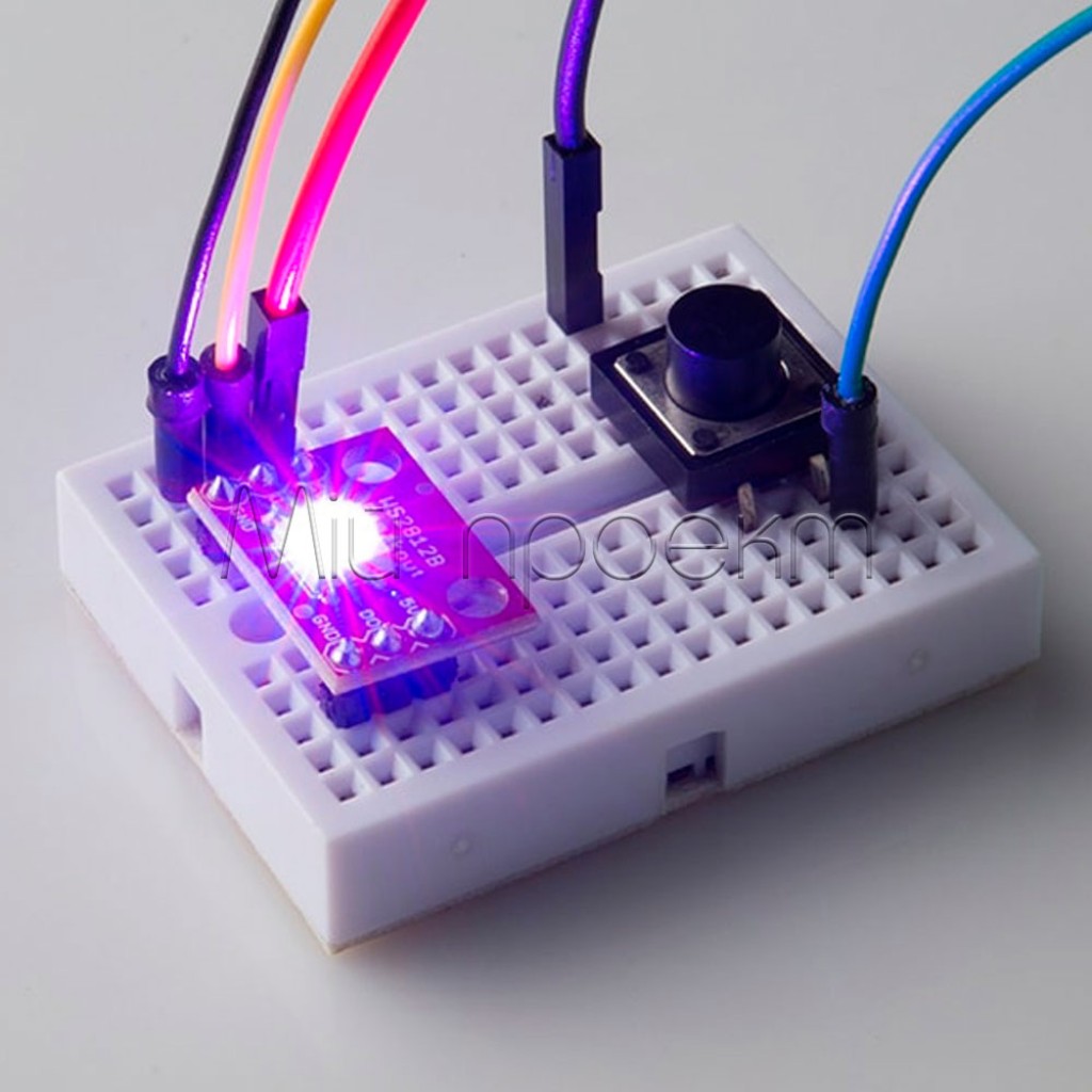 Светодиодный модуль RGB на WS2812