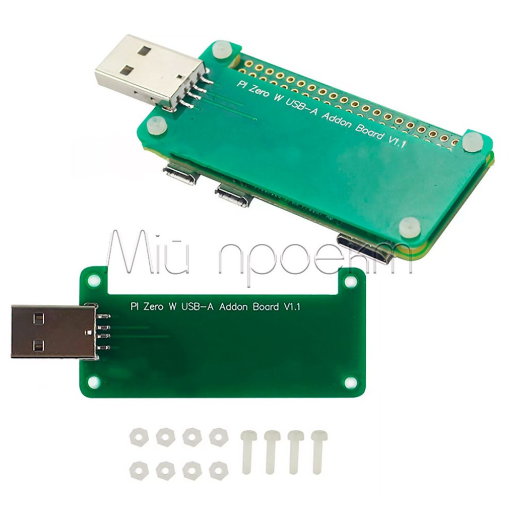 Плата адаптера V1.1 USB-A (Плата расширения для Raspberry Pi Zero 1.3/Zero W)