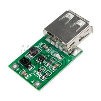 HW-105 Модуль підвищувальний перетворювач 5В 600мА з USB виходом