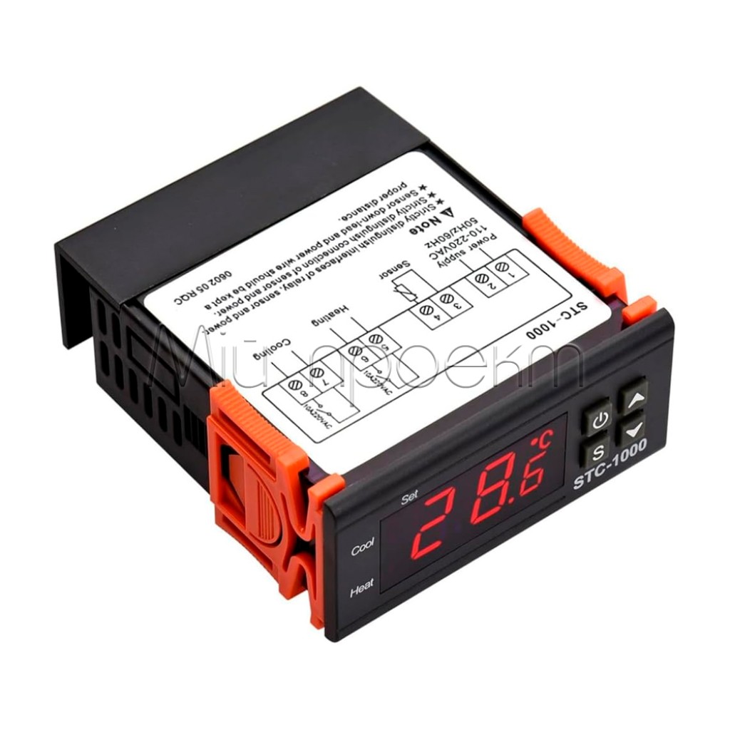 STC-1000 Цифровой терморегулятор с датчиком температуры