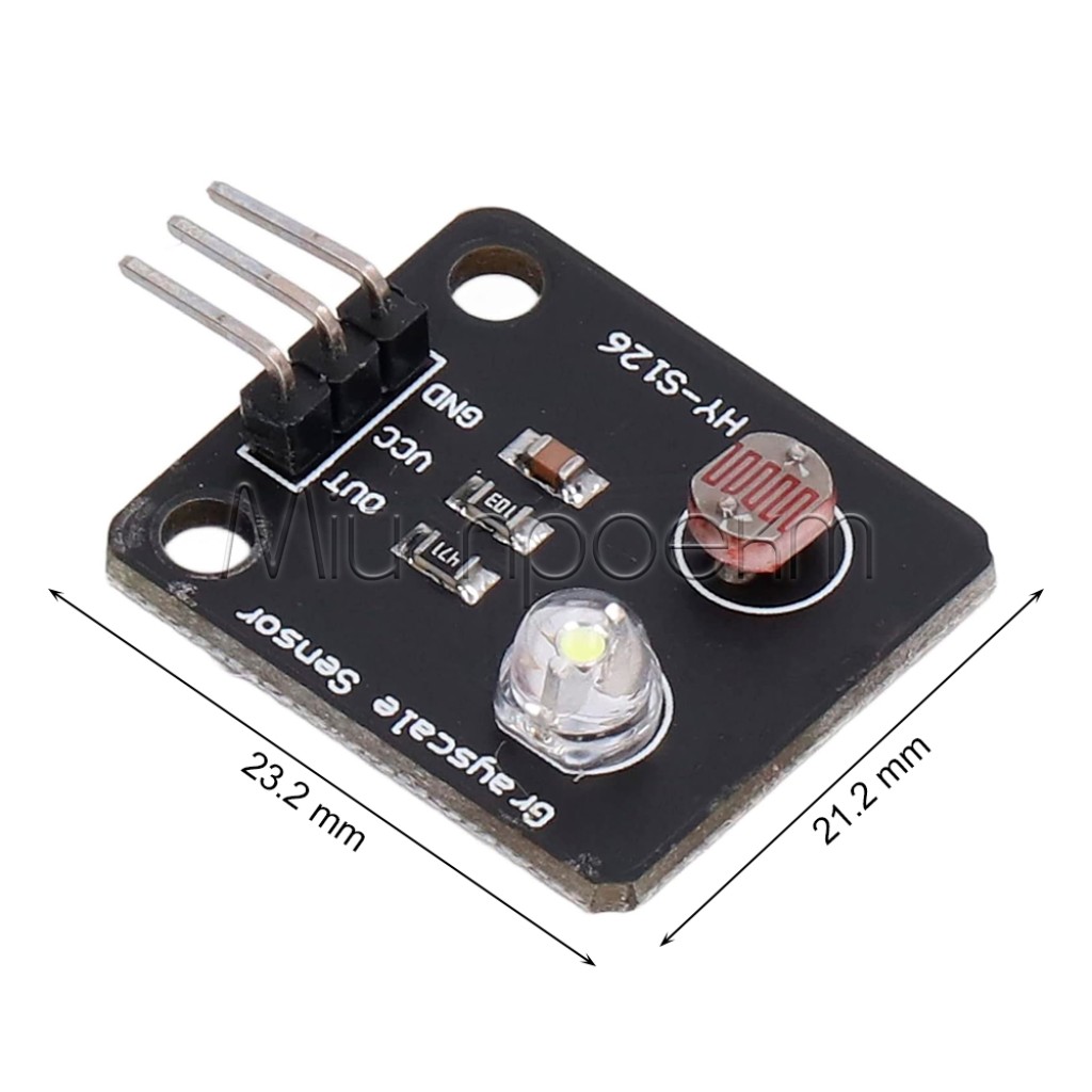 DFR0022 Аналоговий датчик кольору - відтінків сірого (3.3-5V) DIY
