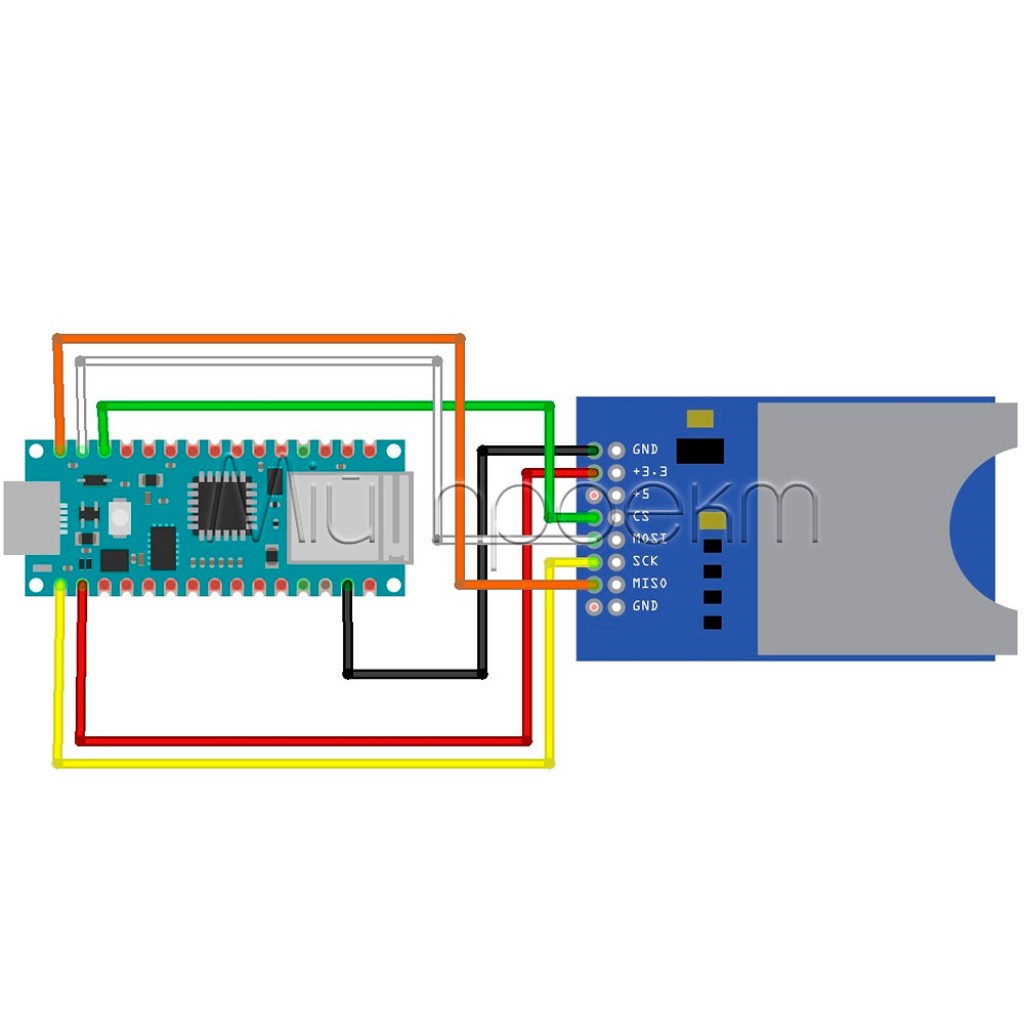 Адаптер SD карты для Arduino (SD Card modul)