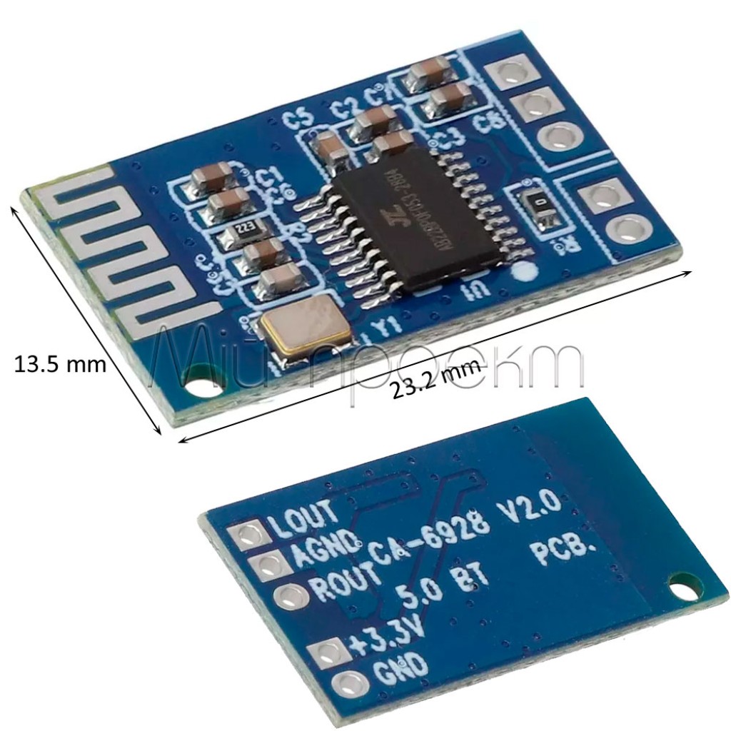 Модуль Bluetooth CA-6928 стерео аудио