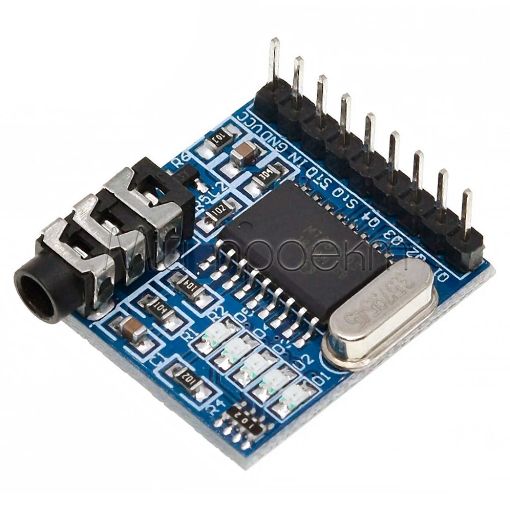 DTMF MT8870 Аудио декодер на 4 канала