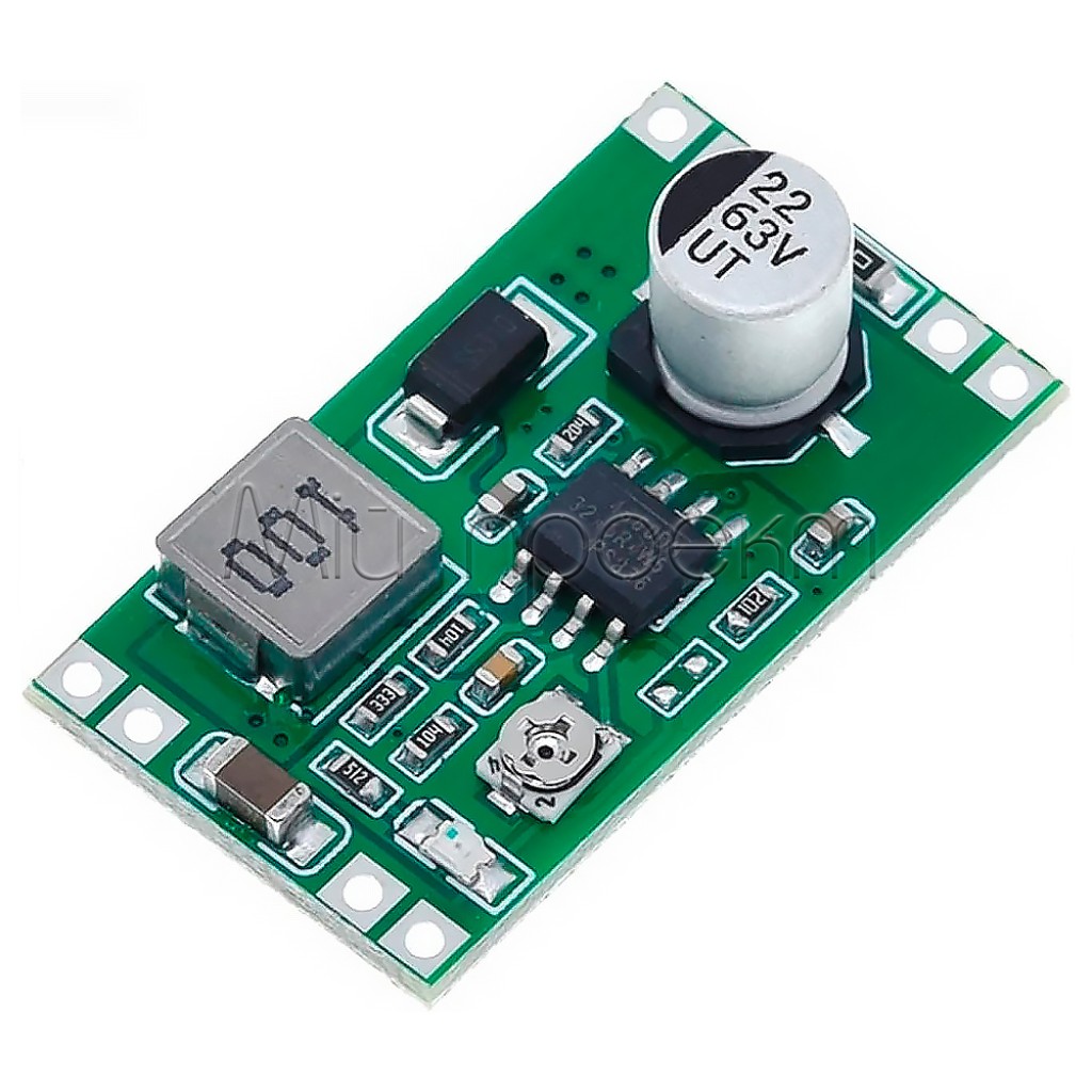 MP4560 понижающий преобразователь (6-55V/3-16V, 2A) DC-DC