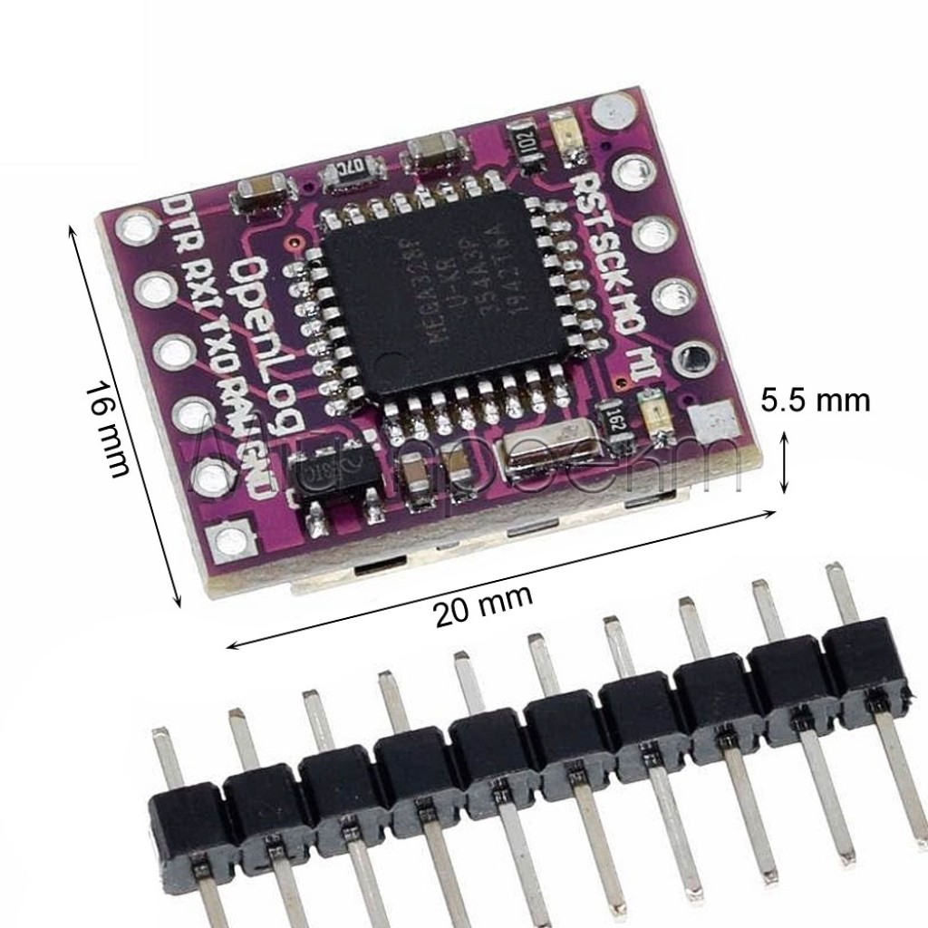 OpenLog Модуль MicroSD для Arduino