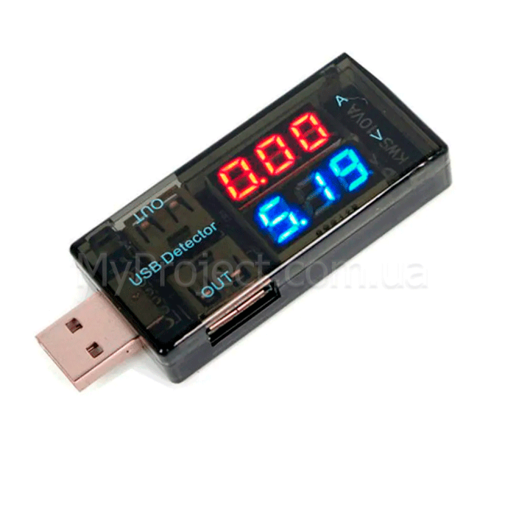 KEWEISI USB-тестер тока и напряжения KWS-10VA
