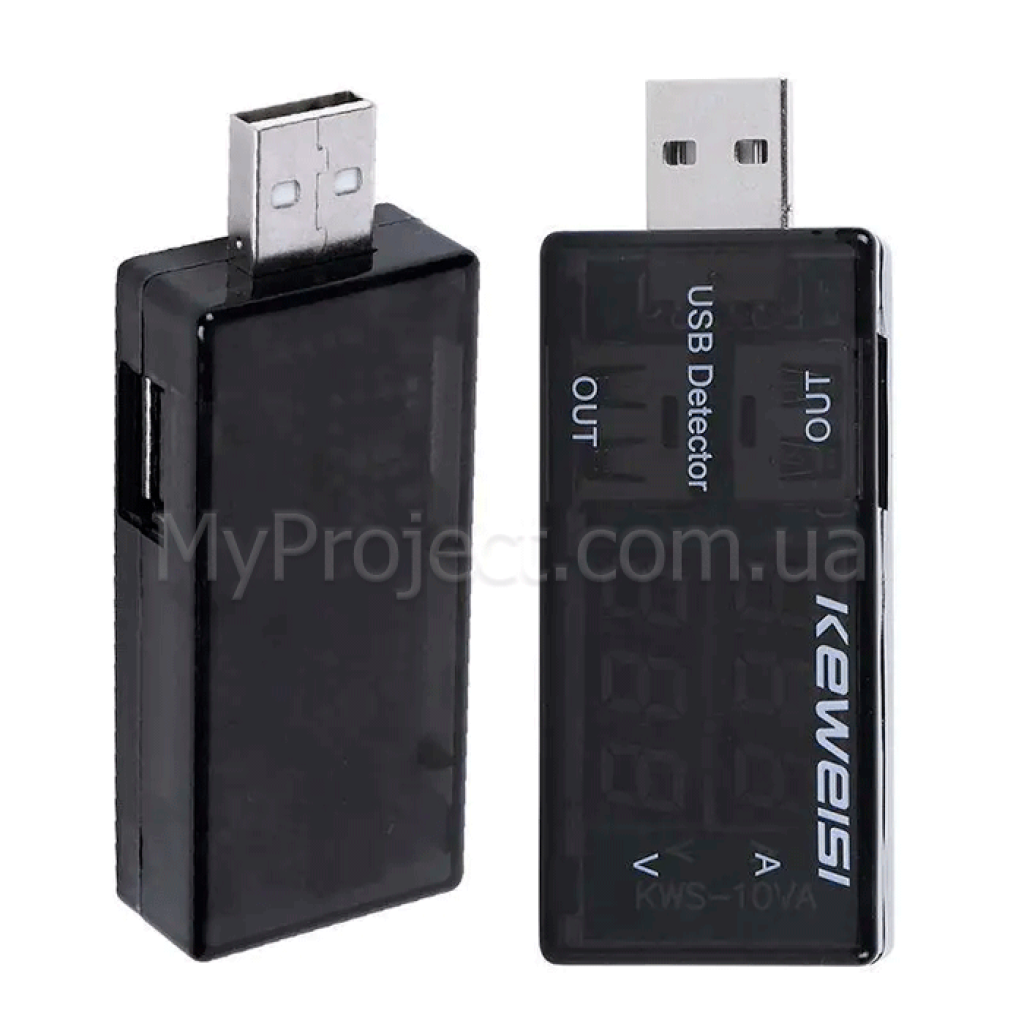 KEWEISI USB-тестер тока и напряжения KWS-10VA